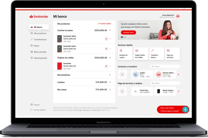Santander Web